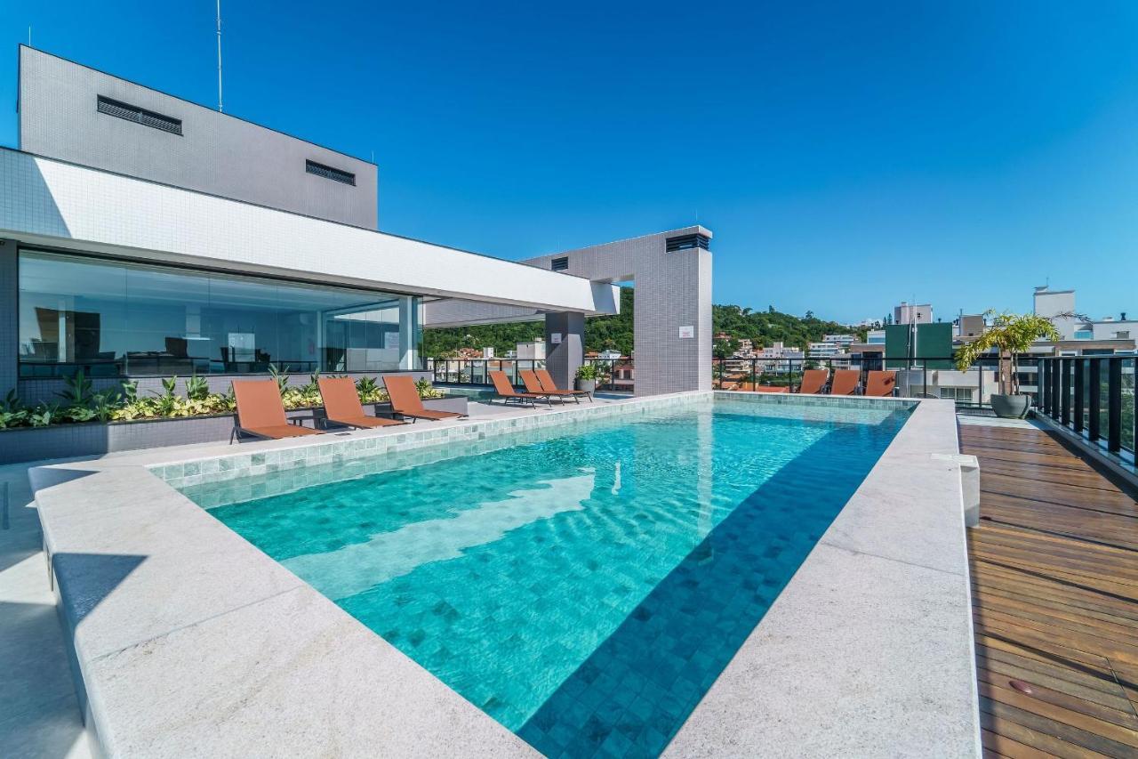 Adra 103 - Apartamento No Centro De Bombinhas - Rooftop Com Piscina E Academia - A Poucos Metros Da Praia - Luaran gambar